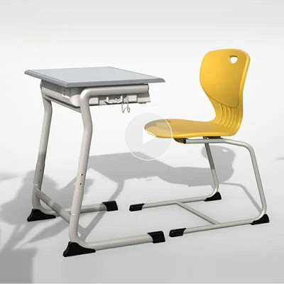 China factory wholesale custom school steel desk and chair set Uni-tc-63
