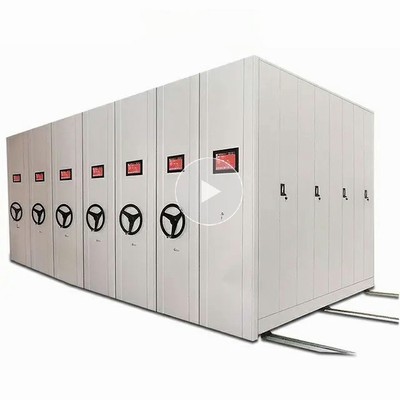 China factory custom wholesale intelligent mobile shelving steel space saver archives rack Uni-ms-22