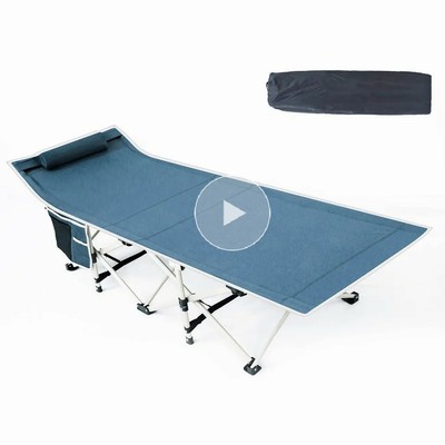 China factory wholesale custom portable camping folding bed Uni-cf-27