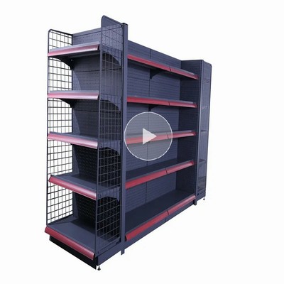 China Factory Wholesale Custom Steel Heavy Supermarket Shelves Uni-ss-53