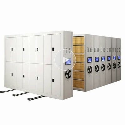 China factory custom wholesale intelligent mobile shelving steel space saver archives rack Uni-ms-14