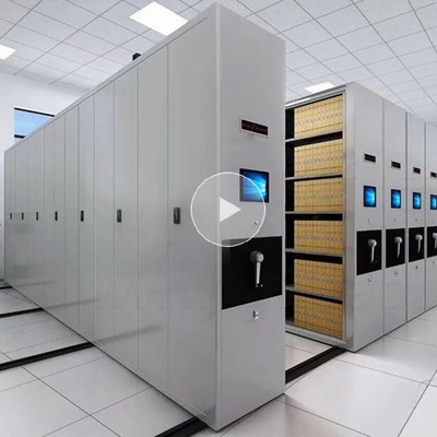 China factory custom wholesale intelligent mobile shelving steel space saver archives rack Uni-ms-70