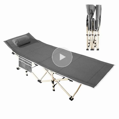 China factory wholesale custom portable camping folding bed Uni-cf-25