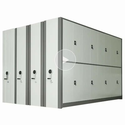 China factory custom wholesale intelligent mobile shelving steel space saver archives rack Uni-ms-21