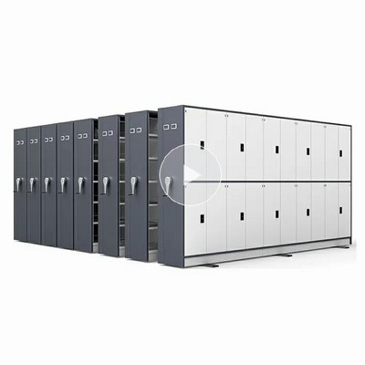 China factory custom wholesale intelligent mobile shelving steel space saver archives rack Uni-ms-33