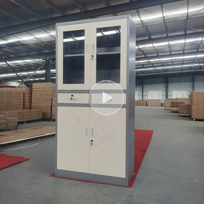 China Factory Wholesale Custom High Quality Office Furniture Steel Storage Cabinet Uni-sl-84