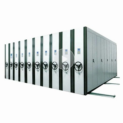 China factory custom wholesale intelligent mobile shelving steel space saver archives rack Uni-ms-34