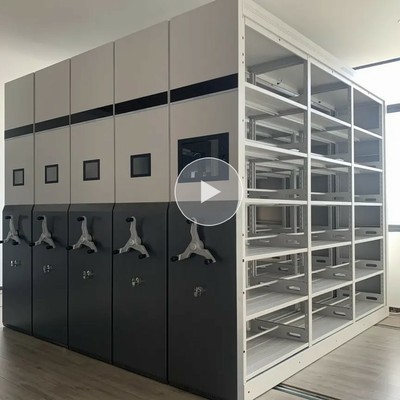 China factory custom wholesale intelligent mobile shelving steel space saver archives rack Uni-ms-46