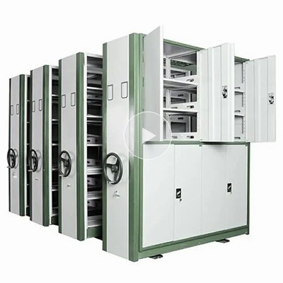 China factory custom wholesale intelligent mobile shelving steel space saver archives rack Uni-ms-37