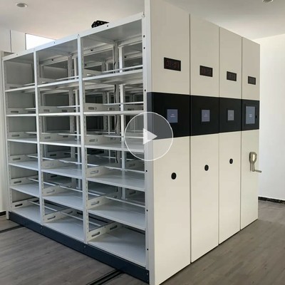 China factory custom wholesale intelligent mobile shelving steel space saver archives rack Uni-ms-43