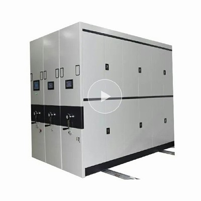China factory custom wholesale intelligent mobile shelving steel space saver archives rack Uni-ms-42