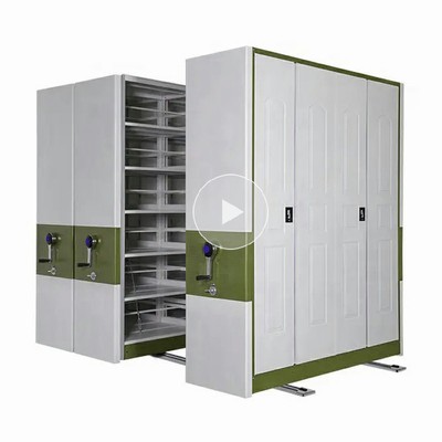 China factory custom wholesale intelligent mobile shelving steel space saver archives rack Uni-ms-38