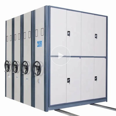 China factory custom wholesale intelligent mobile shelving steel space saver archives rack Uni-ms-29