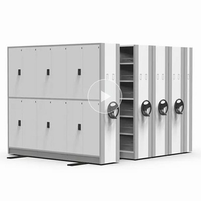China factory custom wholesale intelligent mobile shelving steel space saver archives rack Uni-ms-40