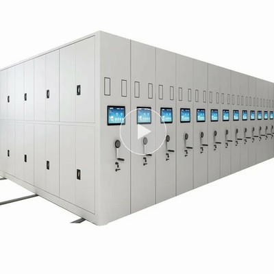 China factory custom wholesale intelligent mobile shelving steel space saver archives rack Uni-ms-15