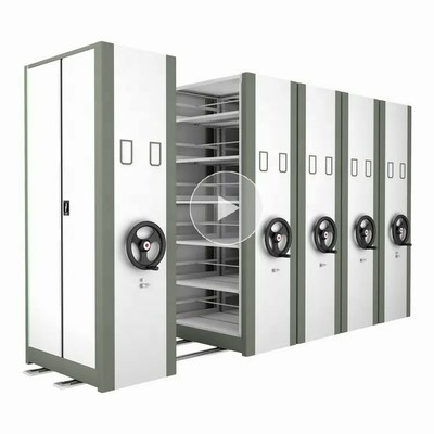 China factory custom wholesale intelligent mobile shelving steel space saver archives rack Uni-ms-56