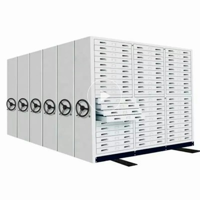 China factory custom wholesale intelligent mobile shelving steel space saver archives rack Uni-ms-57