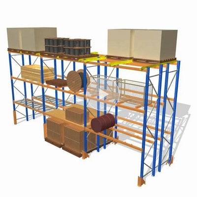 China Factory Wholesale Custom Steel Heavy Duty Storage Shelves Uni-hs-35