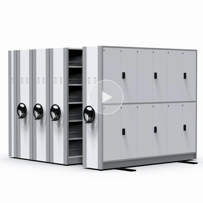 China factory custom wholesale intelligent mobile shelving steel space saver archives rack Uni-ms-65