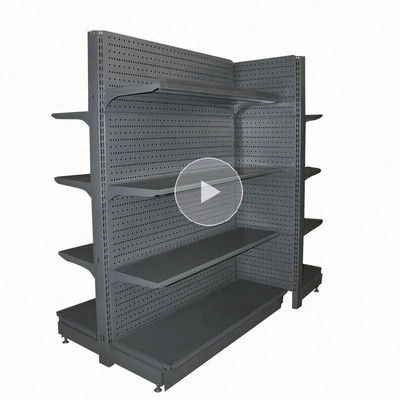 China Factory Wholesale Custom Steel Heavy Supermarket Shelves Uni-ss-56