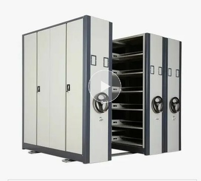 China factory custom wholesale intelligent mobile shelving steel space saver archives rack Uni-ms-30